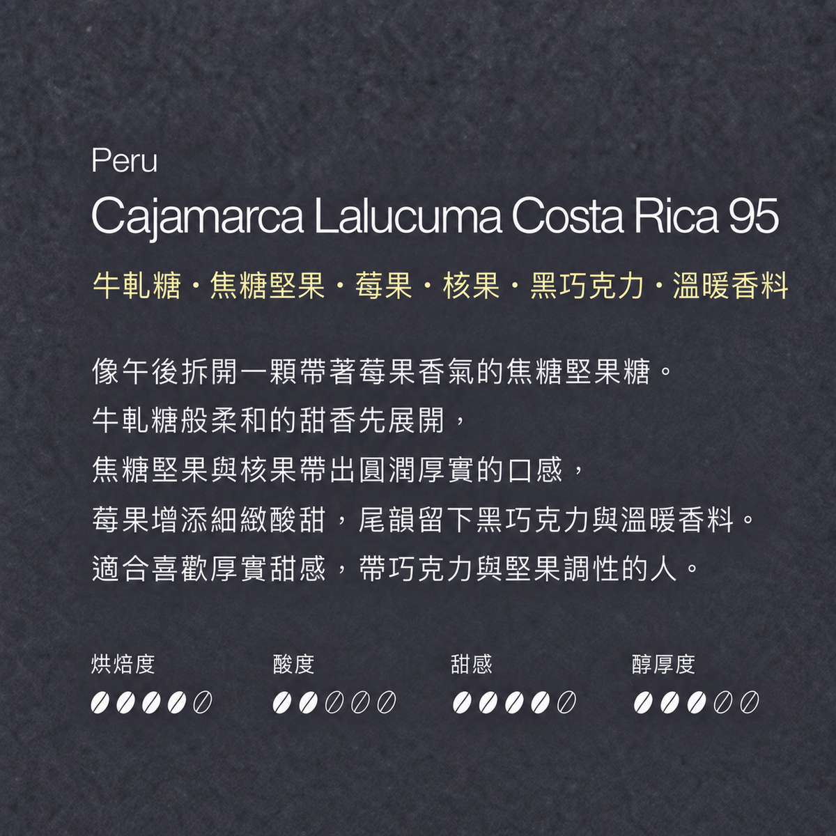 PERU CAJAMARCA LALUCUMA 祕魯・卡哈馬卡・嚕嚕娜娜・水洗