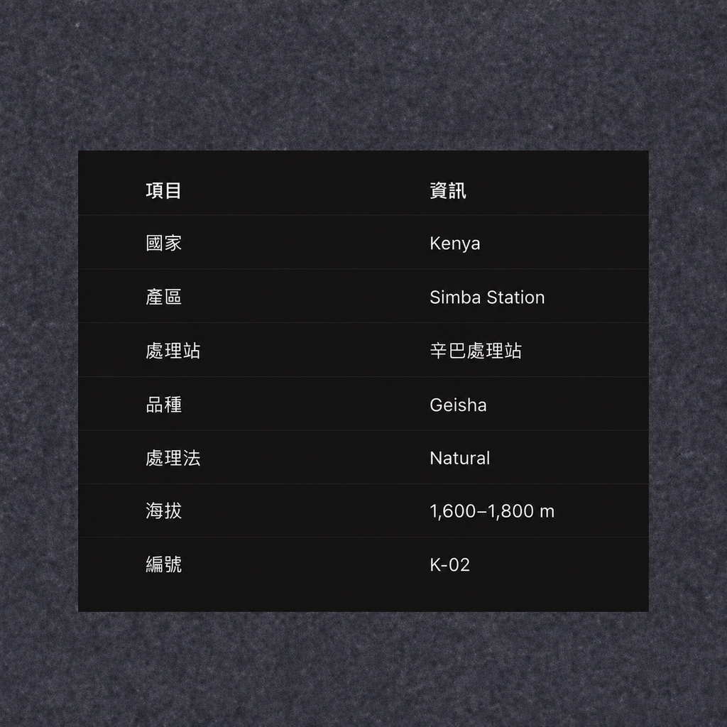 肯亞・辛巴處理站・藝伎・日曬